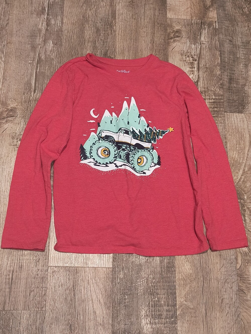 Christmas Monster Truck Tee